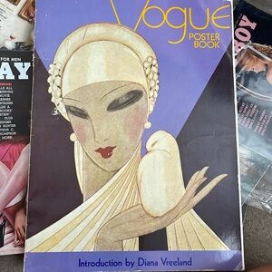 1920s Vogue Poster Book - Vintage, Memorabilia, Nostalgia, Archive, Rare Find
